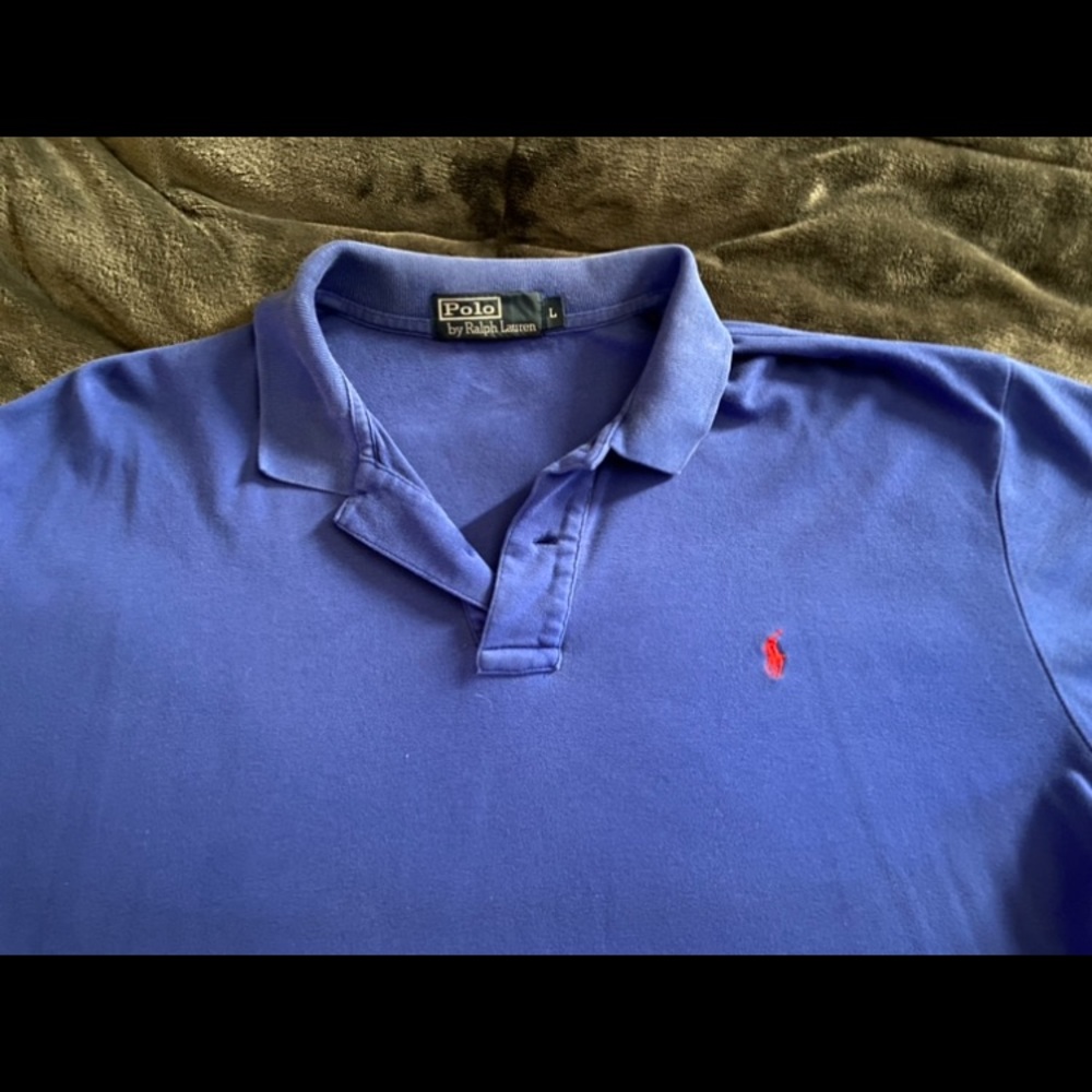 Polo by Ralph Lauren Classic Blue Polo Shirt